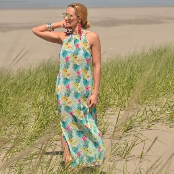 TROPICAL VIBES  COVER-UP - Picture 1 of 4